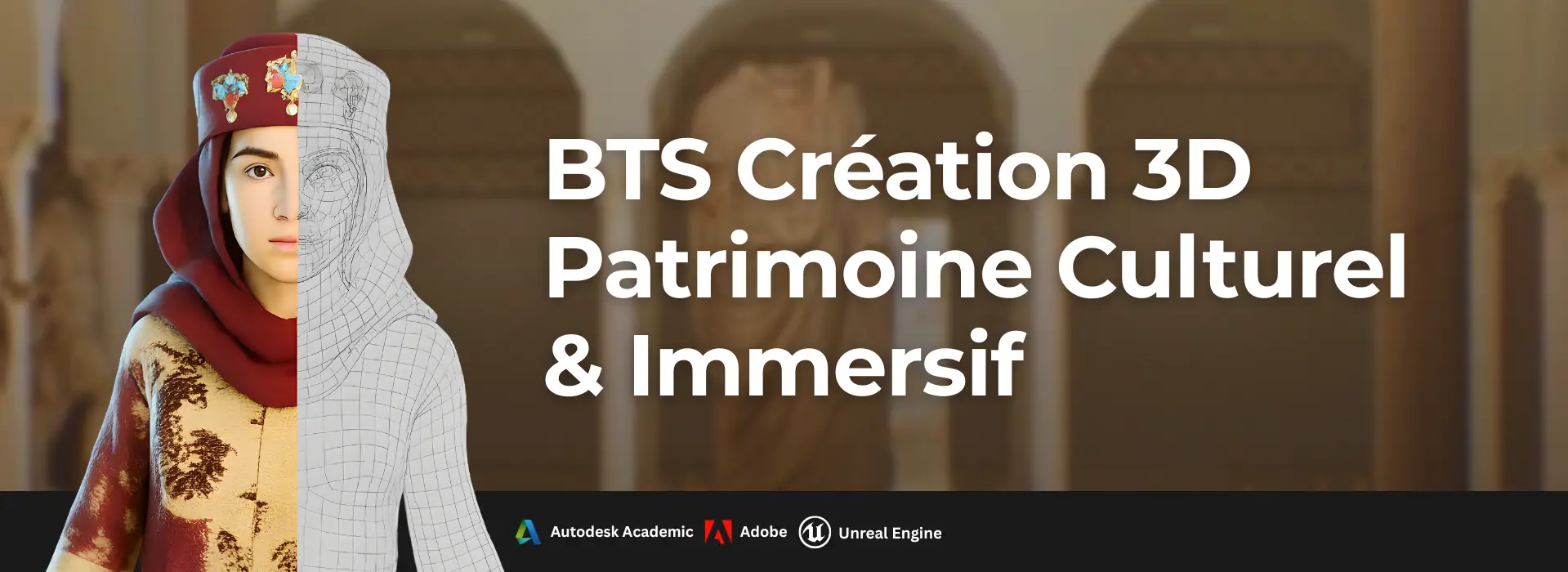 BTS/BTP Patrimoine Culturel & Technologies 3D