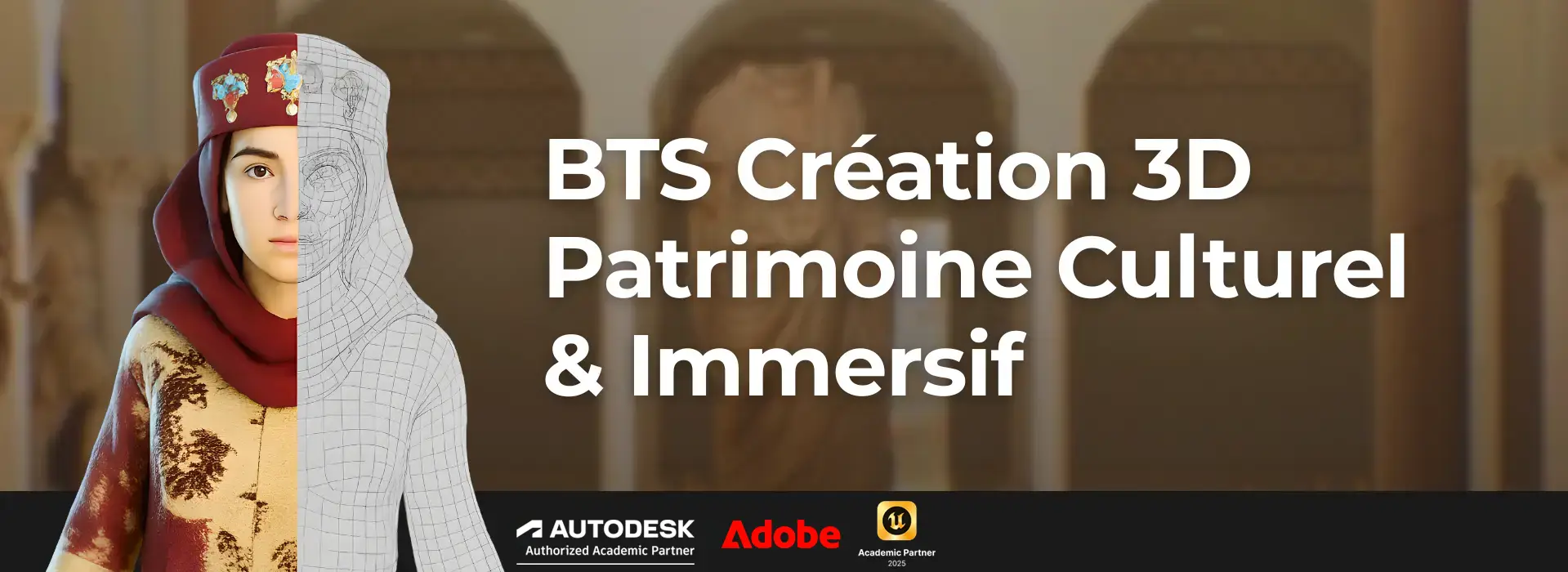 BTS/BTP Patrimoine Culturel & Technologies 3D